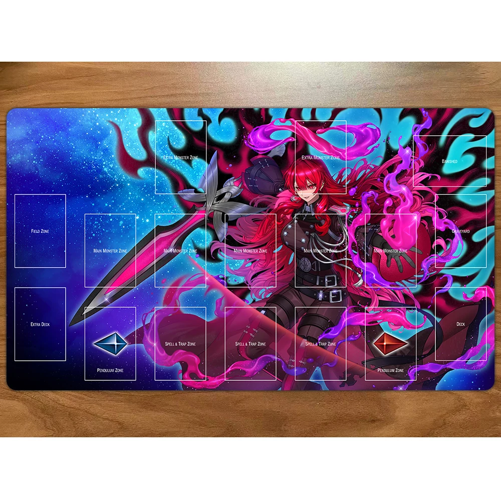 Yu-Gi-Oh Playmat Exosister Karmael YGO Game Card Mat TCG Yugioh M-140
