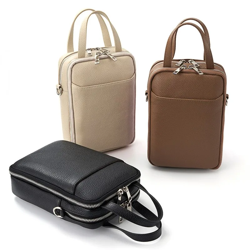 

Женская сумка через плечо из натуральной кожи со съемным плечевым ремнем, сумка-тоут на одно плечо для ежедневных поездок на работу, Bolsa Mujer