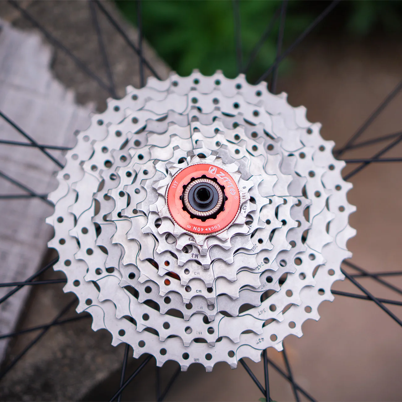 ZTTO MTB 8 Speed Cassette 11-40 Black Freewheel 11-40T k7 8speed