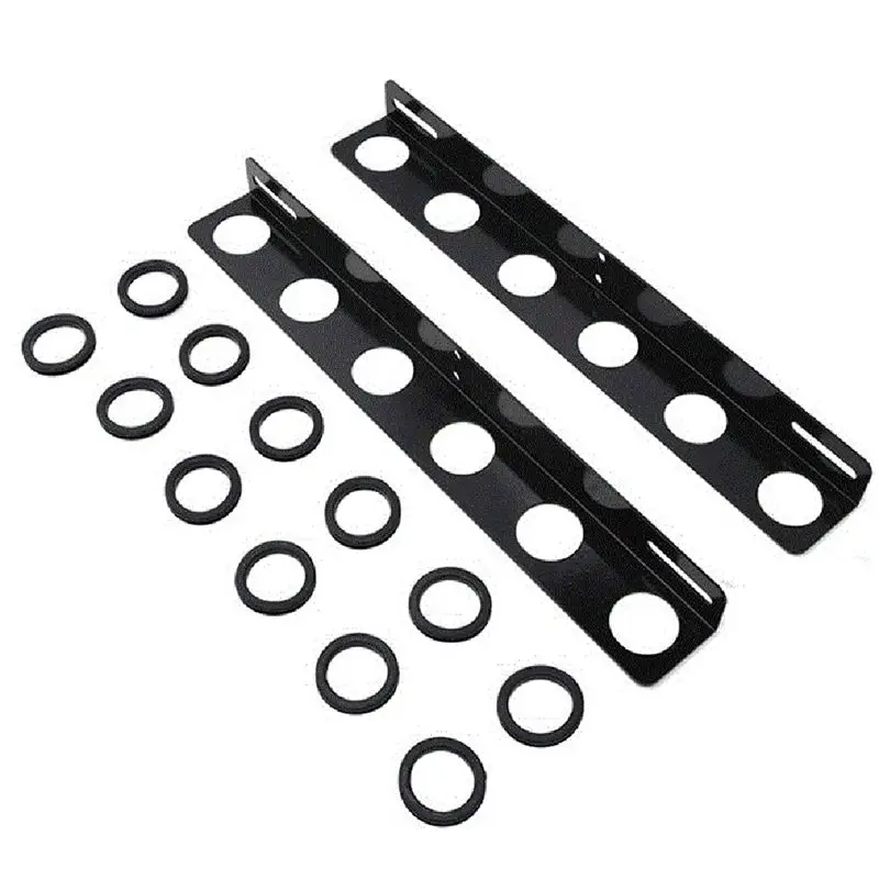 Estante para remolque de camión de paisaje de 6 herramientas, estante de almacenamiento de herramientas, estante para pala, duradero, fácil de instalar, nuevo