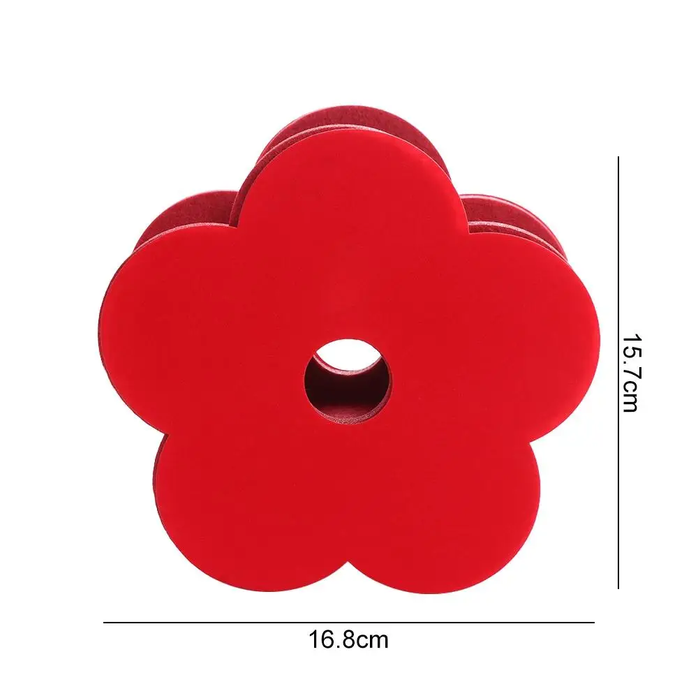 Good Fortune Wedding Red Flower Vase Best Wishes Good Luck Flower Arrangement Vase Blessings Flower Pot Basket
