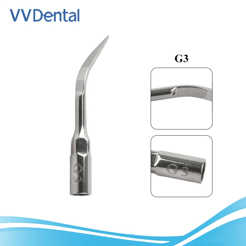 Dental Scaling Ferramentas para EMS Woodpecker-Máquina UDS, Ultrasonic Handpiece, Dental Scaler Dica para Supragingival, Limpeza de Dentes