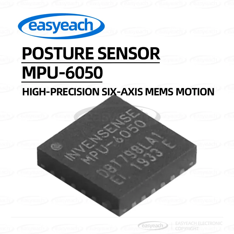 MPU-6050 Three-Axis Accelerometer and Three-Axis Gyroscope Attitude Sensor Accelerometer Gyroscope