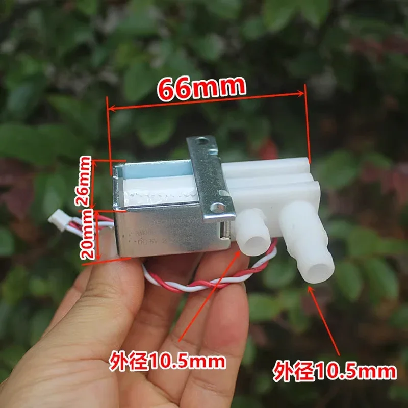 AM0860GW DC 5V 2-Way Small Mini Electric Solenoid Valve Normally Closed Micro Water Flow Control Valve DIY Garden Watering