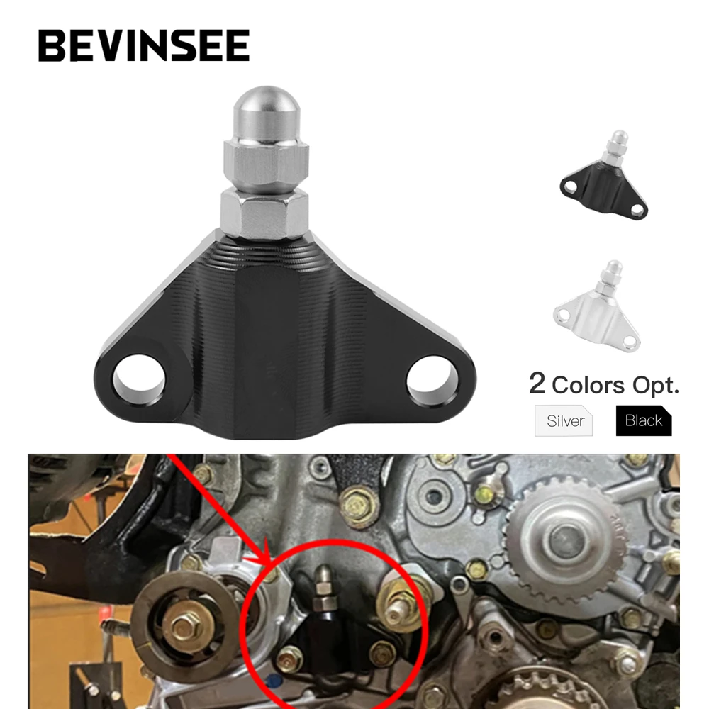 BEVINSEE Manual Timing Belt Tensioner for Honda Prelude 2.2L H22A1 H22A4 H23A 1993-2001