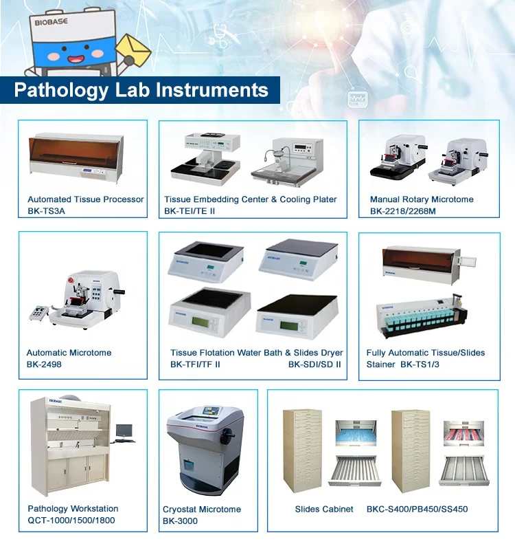 BK-2258 Microtome rotary machine Manual microtome with blades Microtomo manual