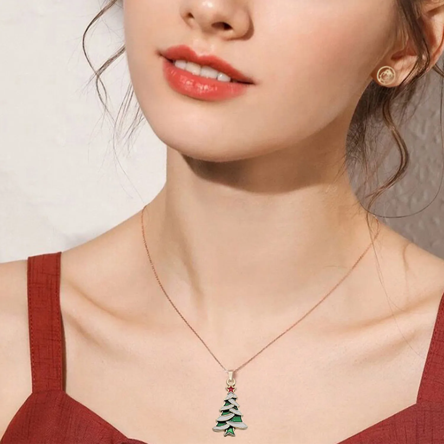 50 pcs Mixed Christmas Style Alloy Enamel Accessories, DIY Pendants Handmade Ornament Material Kit, Assorted Decorations.