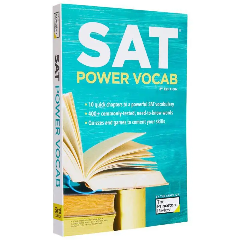SAT Power Vocab 3rd Edition A Complete Guide To Vocabulary Skills And Strategies For The SAT College Test Preparation 3rd Editio