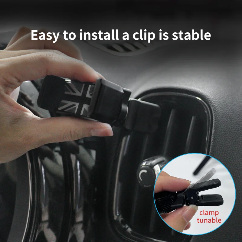 For Mini Cooper R56 R55 R60 F56 F54 F55 F60 Countryman Clubman Mobile Phone Holder Clip Car GPS Bracket Clamp Replacement Clip - Image 4
