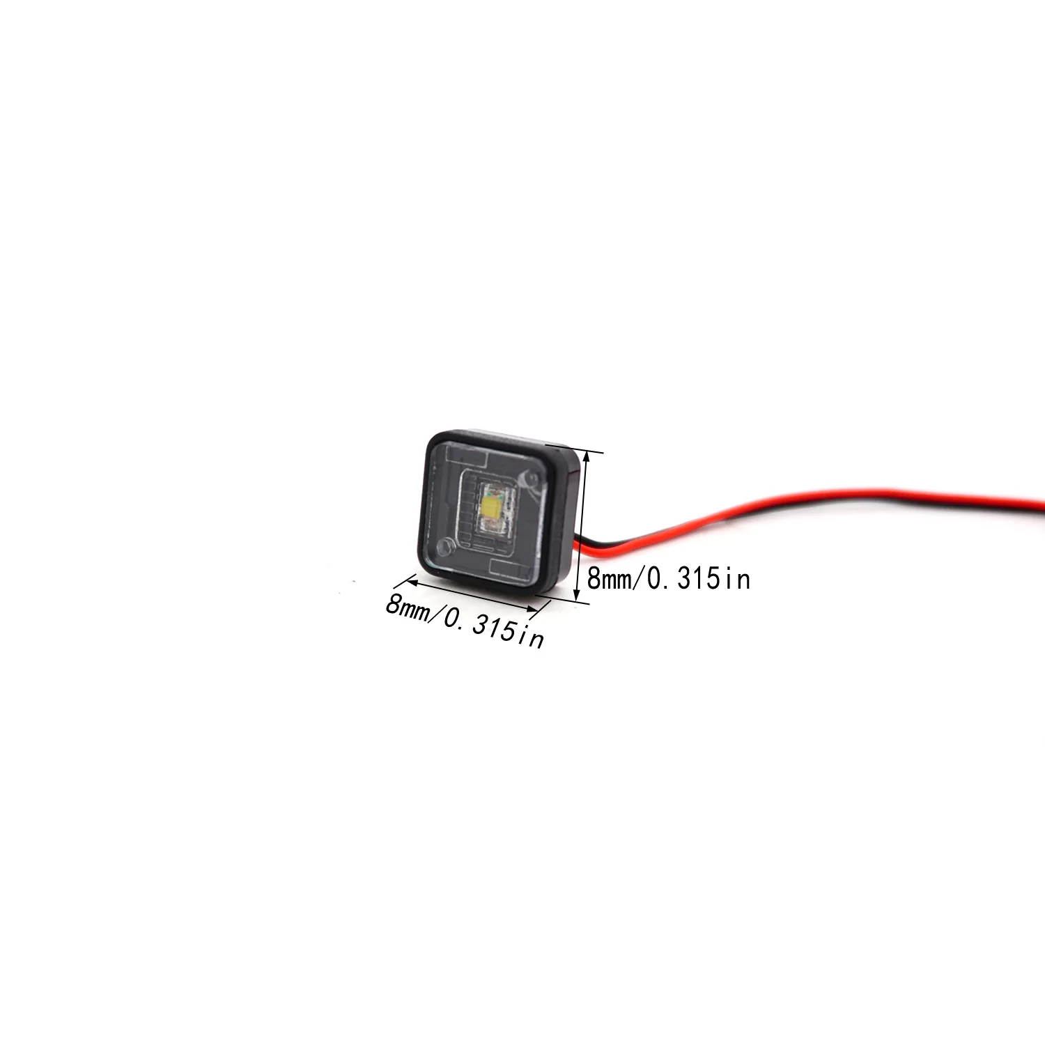 1/10 1/14 RC Car LED Warning Light Profile Light for Traxxas Trx4 D90 D110 Rc4wd Scx10 90046 TAMIYA 90053 Yikong Rgt Axial Parts image 4
