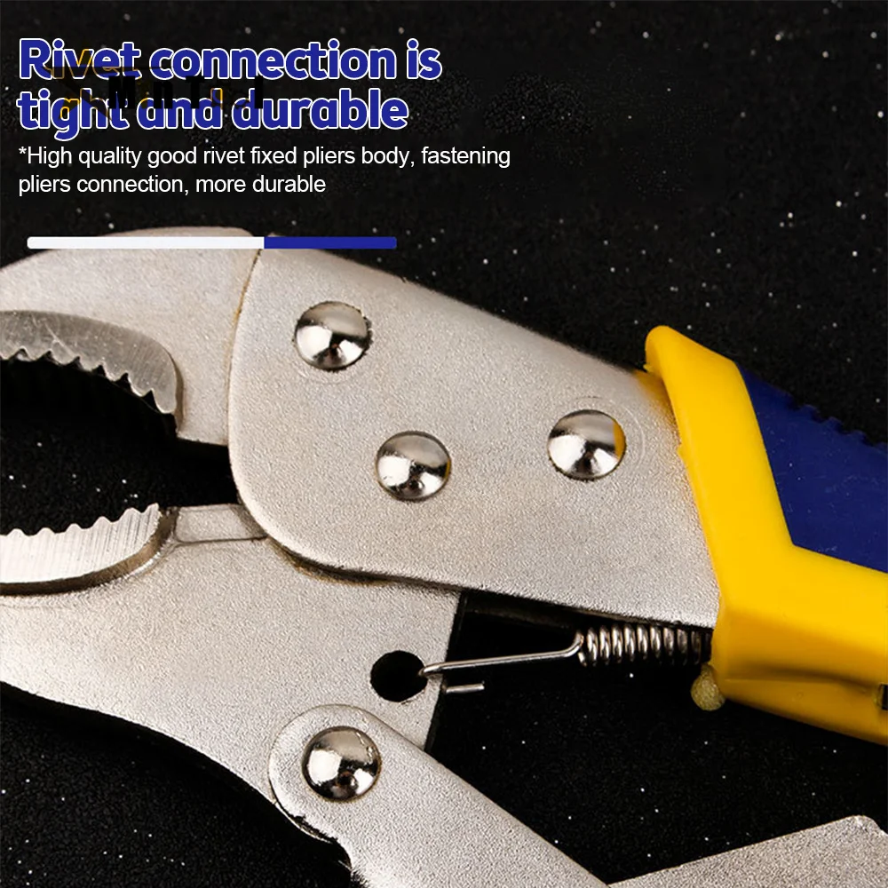 Pliers Lock Pliers Curved Jaw Pliers Straight Long Nose Pliers  Fix Plier Multi-function Welding  Hand Tools