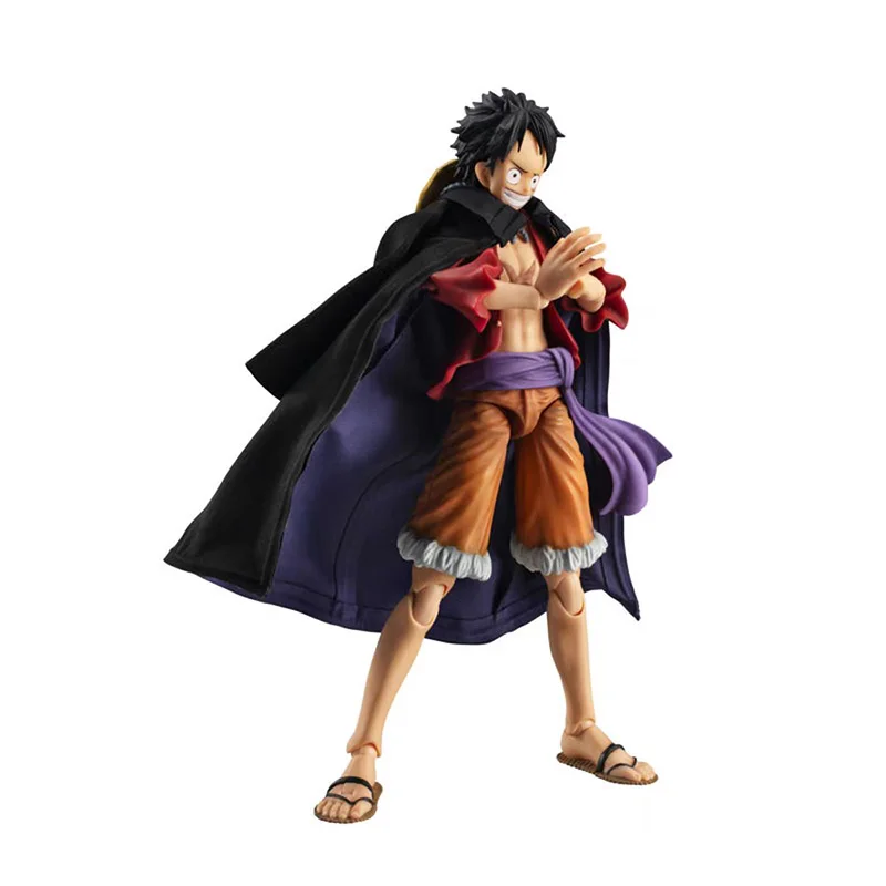 Original MegaHouse Variable Action Heroes VAH One Piece Monkey.D.Luffy Ver.1.5 Anime Action Collection Figures Model Toys