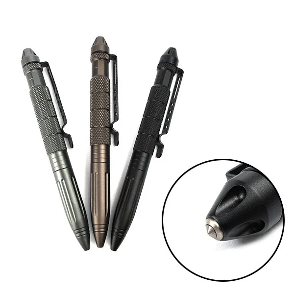 

Broken Window Cone Survival Signature Pen Authentic B2 Tungsten Steel Head Tactical Multifunctional Self Defense Pen Outdoor