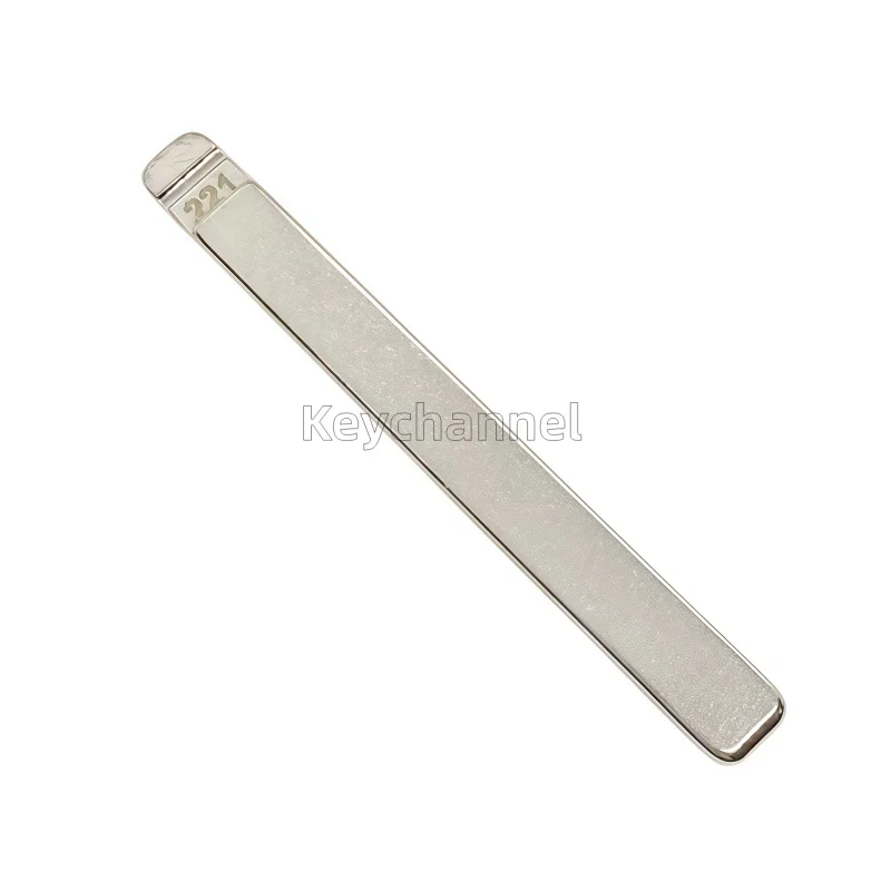 Keychanne 10pcs #221 Xhorse Remote Key Blade HU101 Metal Blank Flip Key Head For  Geely  Emgrand Okavango Tugella Atlas Monjaro