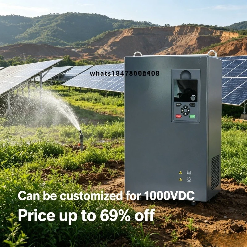 Good Quality Hybrid Solar Controller for Water Pump 45kW 60HP with VFD for Farm Irrigation and Water Supply Application