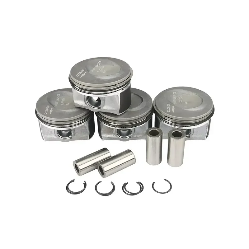 POWCODE EA111 CBZ 71mm 03F107065A 03F107065D 03F107065F Engine Piston and Rings Piston Kit for VW Beetle Jetta Skoda