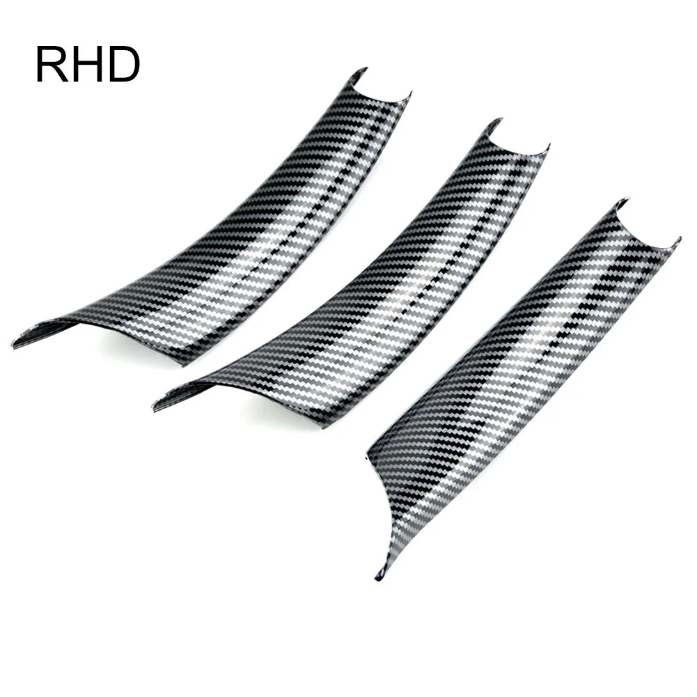 Car Interior Door Handle Pull Covers Set of 3 for BMW X5 E70 X6 for e71 for e72 2007 2014 ABS Replacement Parts for Vehicle Door