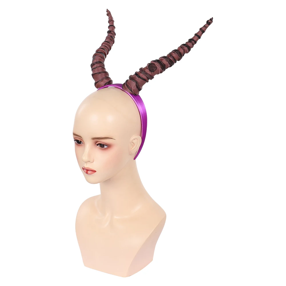 Cartoon Zoo Cosplay Sheep Horns Costume Accessories Party Disguise Outfits Suits Carnival Halloween Roleplay Toy Props - view 3