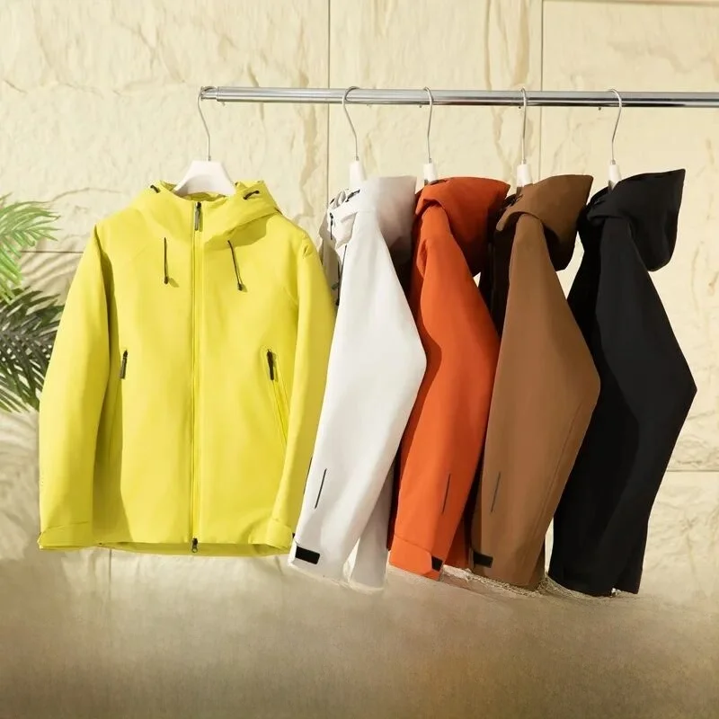 

Men's Outdoor Functional Hooded down Jaet 90% White Du down Ultra-light Tee-proof Warm Casual Sle Long Sve Zipper