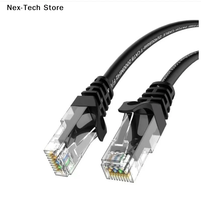 [NT]UTP RJ 45 Internet Network Cable CAT6A Ethernet Cable Ultra Thin Lan Cable Patch Cord For Modem Router Ethernet Cable CAT6a