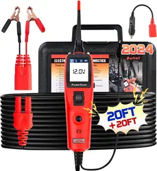 Diagnostic Tool For Autel PowerScan PS100 Auto Circuit Tester 12V 24V Electrical System Power Scan Tool Read Digital Volt Meter