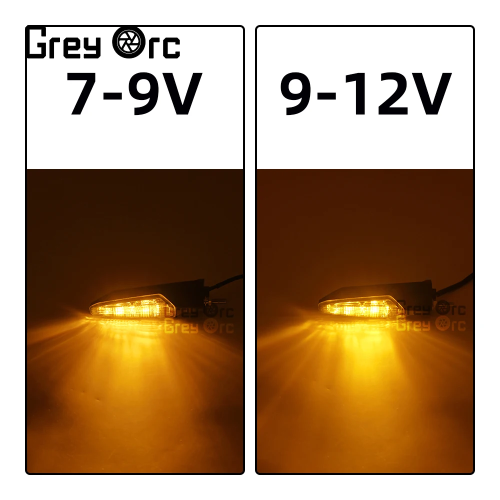 

Motorcycle Turn Signal LED Blinker Amber Indicator Waterproof LED Lamp 7V or 12V For Honda CRF 1000 CRF 1000L Africa Twin