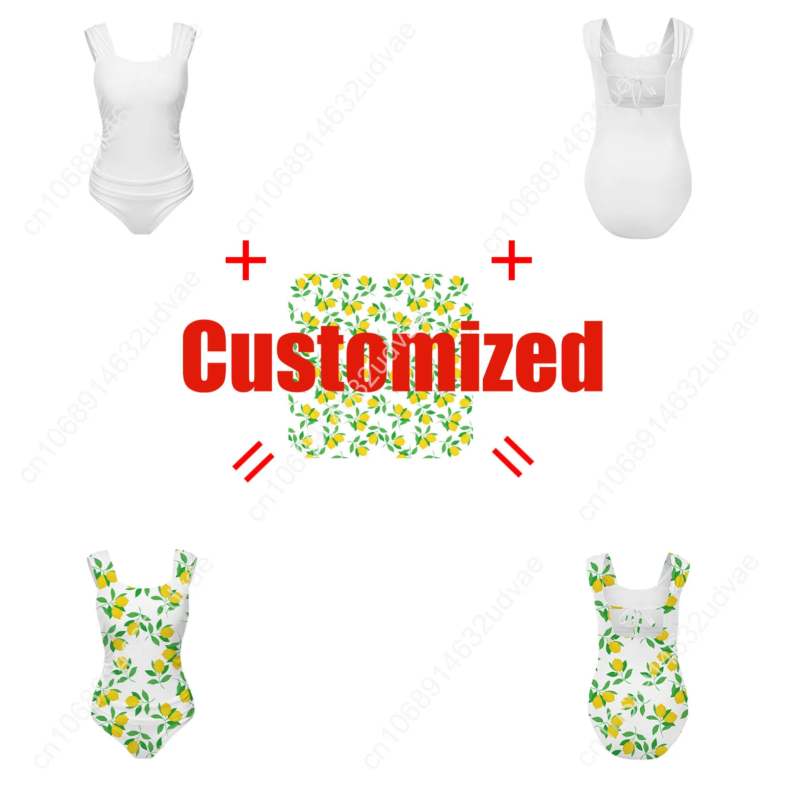 Traje de baño personalizado de una pieza, trajes de baño con tirantes anchos para mujer, traje de baño personalizado, Fiesta EN LA Piscina, playa, Bikini Sexy, ropa de playa personalizada