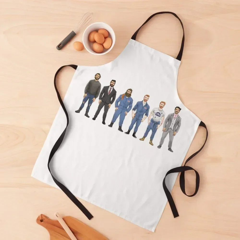 

Winston Boys Paperdolls Apron Manicurists cook wear Kitchen Chef Waterproof Kitchen Woman Apron