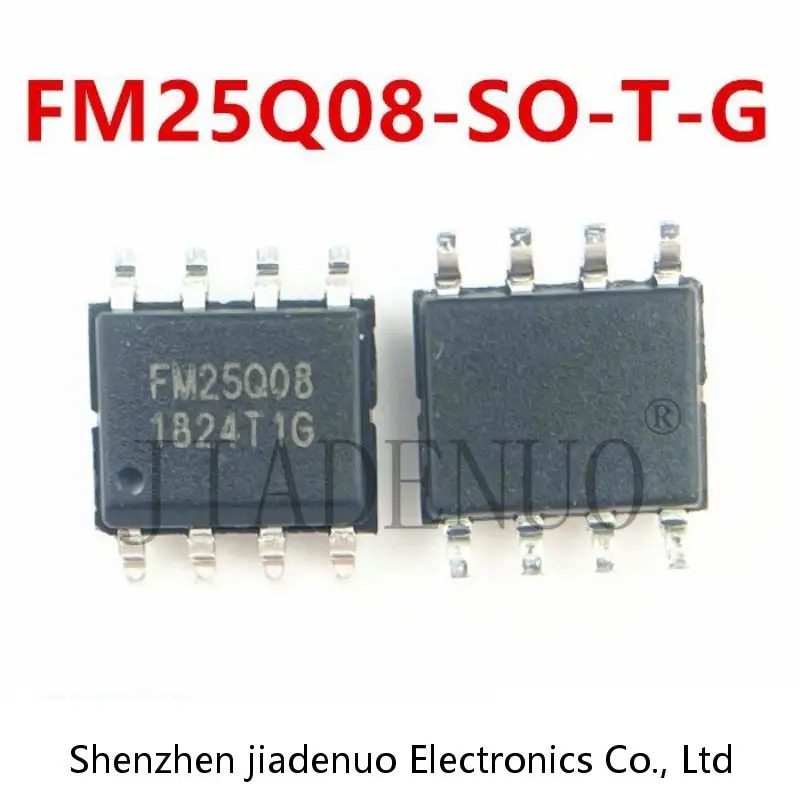 (10pcs)100% New FM25Q08A-SO-T-G FM25Q08 FM25Q08A SOP8 Chipset