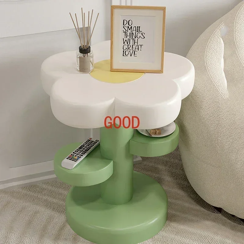 Living Room Pretty Bed Side Table Coffee Bedroom Library Bedside Table Children Garden Aplique Pared Interior Bedroom Furniture