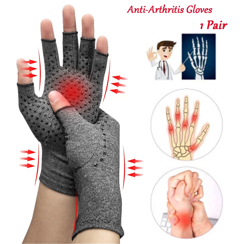 Arthritis Compression Gloves Hand Finger Carpal Tunnel Pain Relief Support Brace Women Men Therapy Wristband Winter Warm 2022new