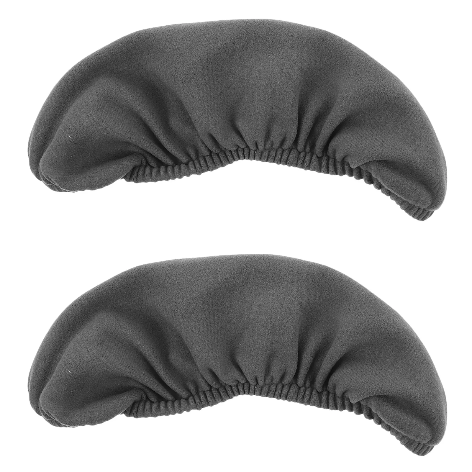 1Pair Office Chair Armrest Covers Grey Stretchable Removable Arm Pillow Cushion Sleeve for Computer Swivel Desk Chair Armrest