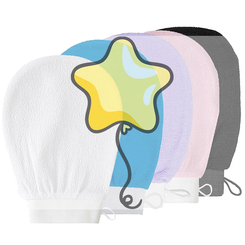 

Марокканская отшелушивающая перчатка для душа, гамак для ванны, чистка тела, скраб, массажная варежка Kessa, пилинг-полотенце, перчатка