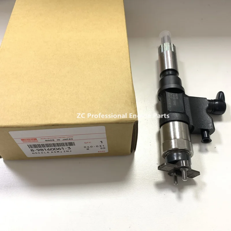 8-98160061-3 8981600613 095000-8933 Remanufactured fuel injector assembly for Isuzu 4HK1 700P Euro 4 engine parts