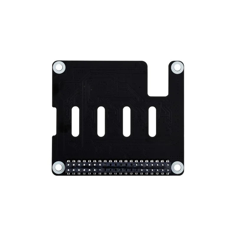 4-Ch PCIe FFC Adapter Board Expands Interface To 4-Ch PCIe FFC Connectors Stacking Multiple PCIe HATs Raspberry Pi 5 PCIe HAT