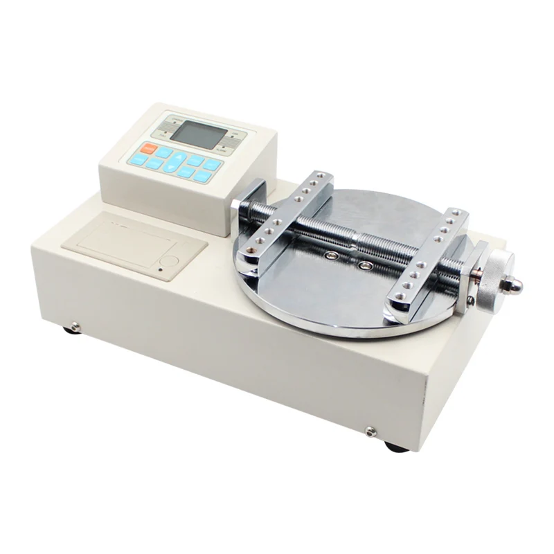 

High Accuracy Digital Bottle Cap Torque Tester with Printer 220V 1-Year Warranty for Detergents Bottle Lips