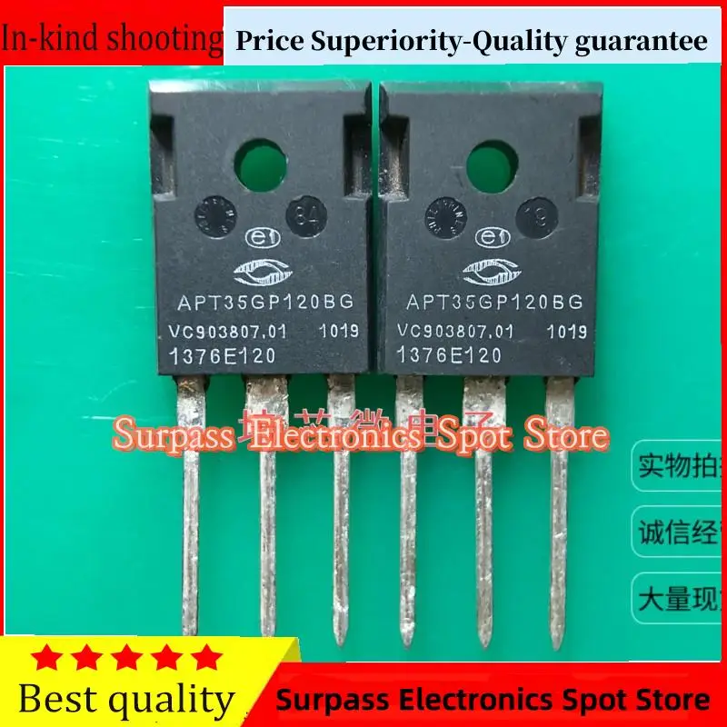 

10PCS-100PCS APT35GP120BG 1200V 46A IGBT Price Superiority-Quality guarantee