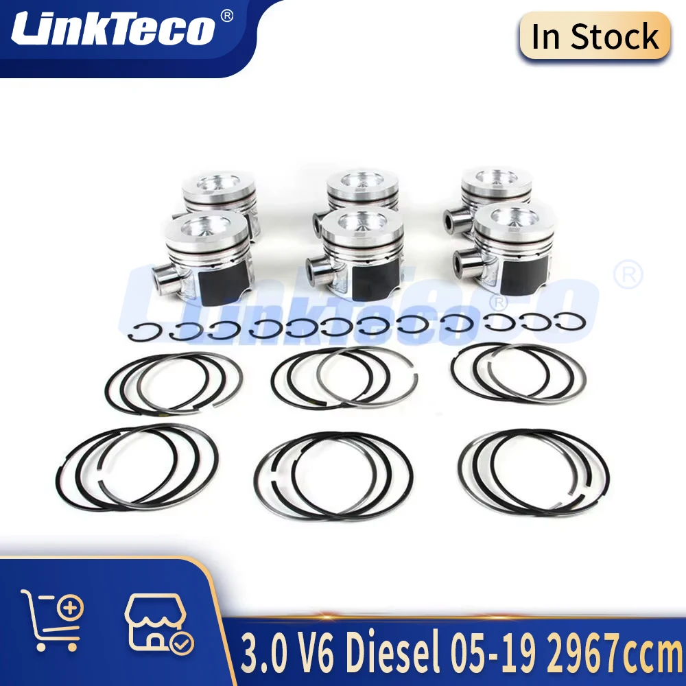 

Комплект запчастей и колец для AUDI A4 A5 A6 A7 A8 Q5 Q7 VW TOUAREG 3,0 T 3,0 L, 6 шт.