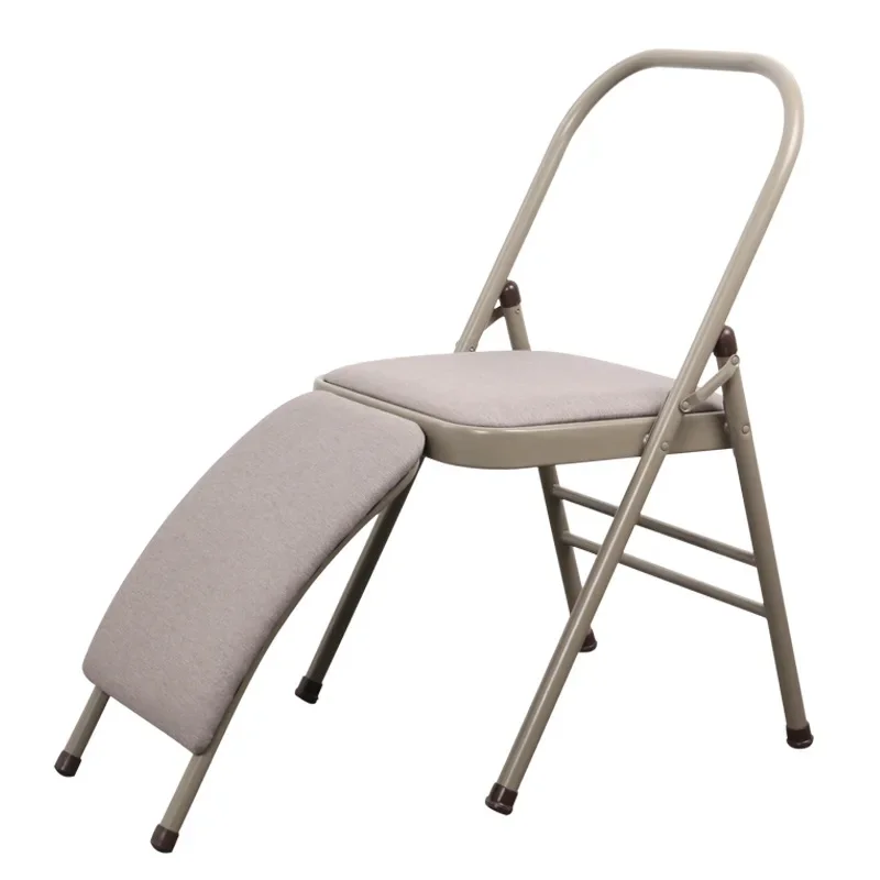 Silla de yoga gruesa, silla auxiliar profesional, silla de fitness atrevida, taburete plegable, artefacto invertido