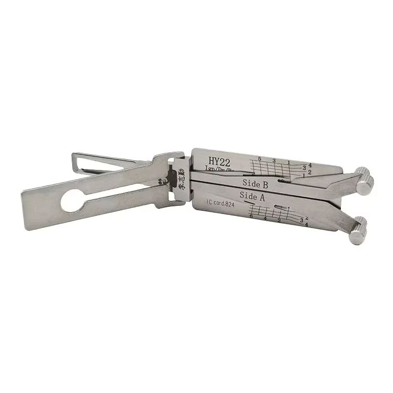 Original HY22 Lishi 2-in-1 Pick/Decoder für Hyundai/Kia Schlossöffnerwerkzeug, Werkzeug für Schlüsseldienste – Detail 5