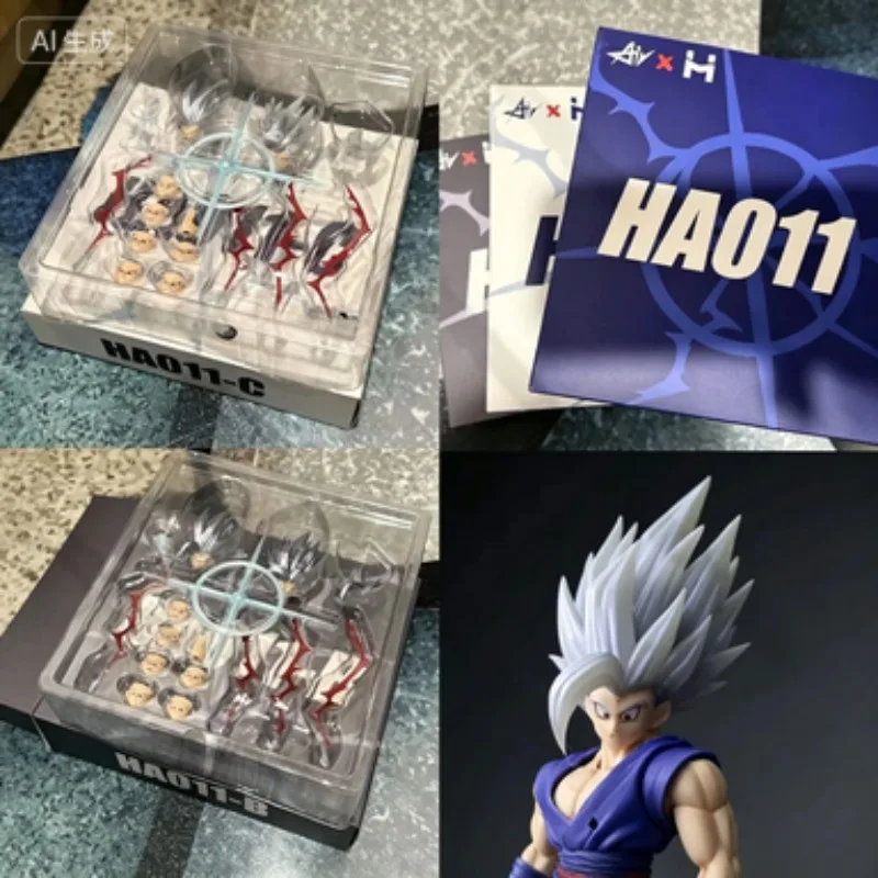 

In Stock Air&HM Customized Dragon Ball HA011 Beast Gohan Head Sculpture Kit Anime Action Figure SHF Premium Accessories