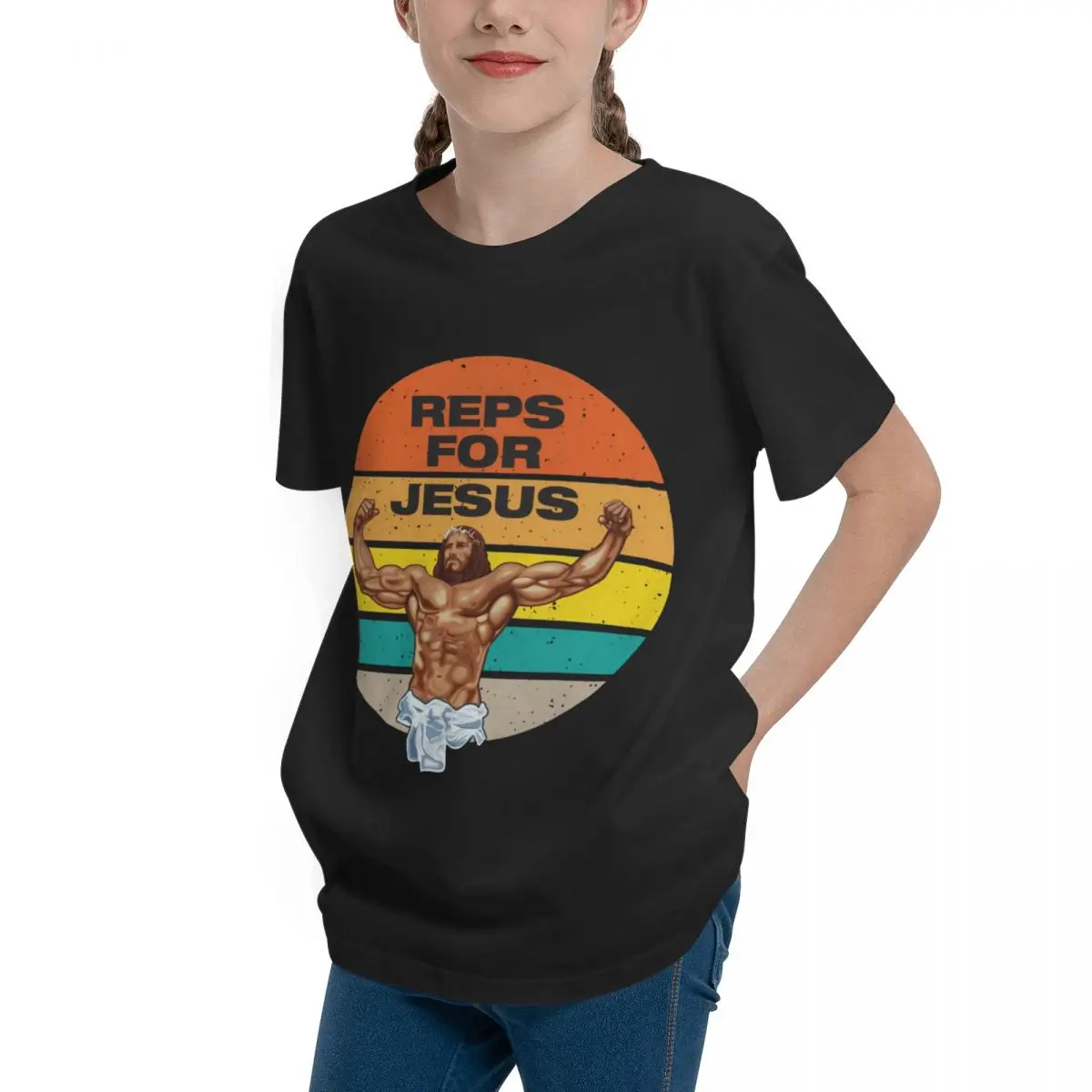 Swole Jesus - Jesus Is Your Homie So Remembe High quality T-shirts Unique Funny Novelty Home Harajuku Teeanger T-Shirt