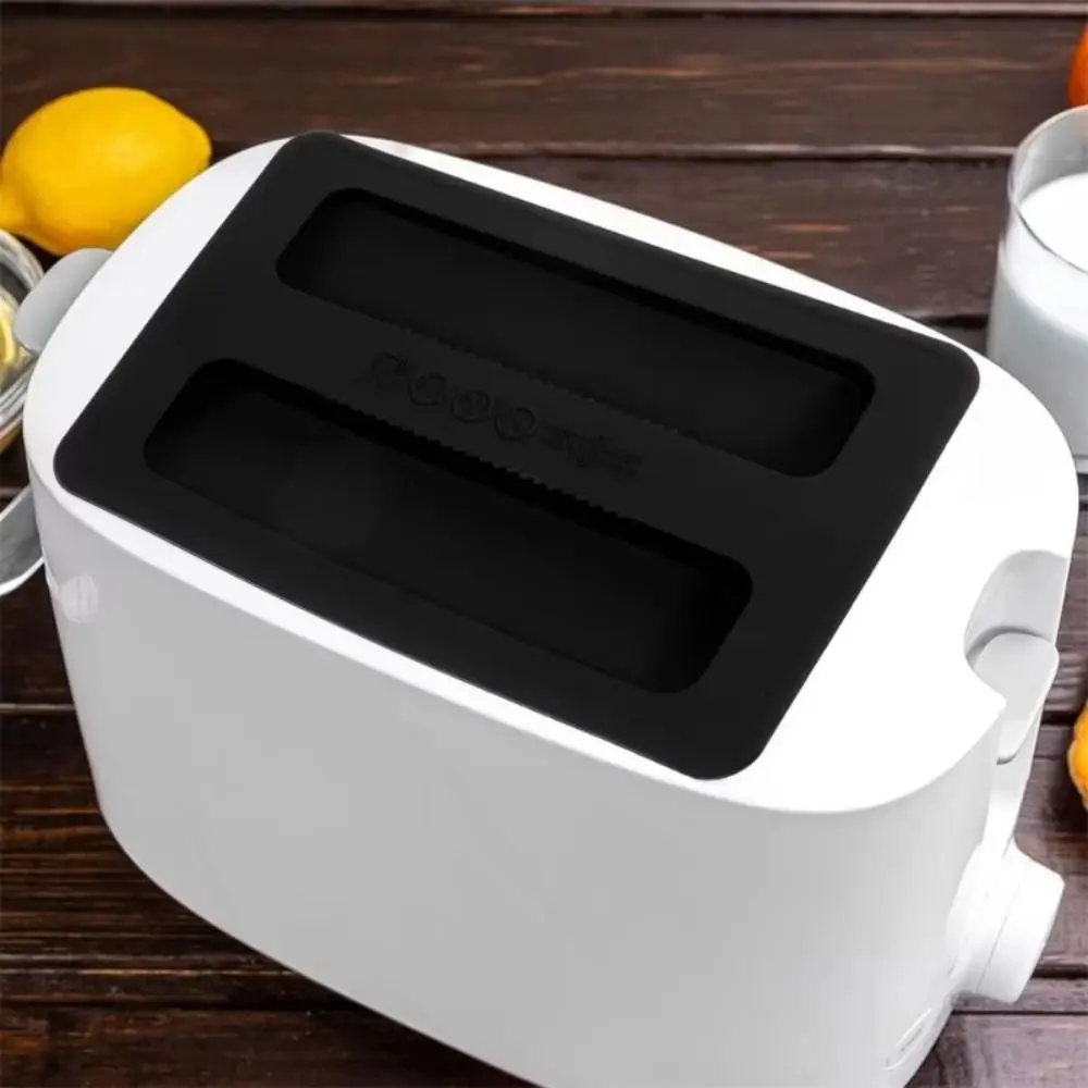 Silicone Toaster Dust Cover Soft Dustproof Breakfast Machine Cover Universal Toaster Upper Lid