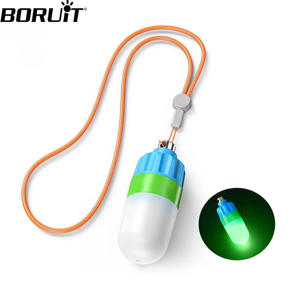 Mini baliza estroboscópica de buceo subacuática de 150M, luz de señal de buceo con batería LR44, luz intermitente de buceo nocturno
