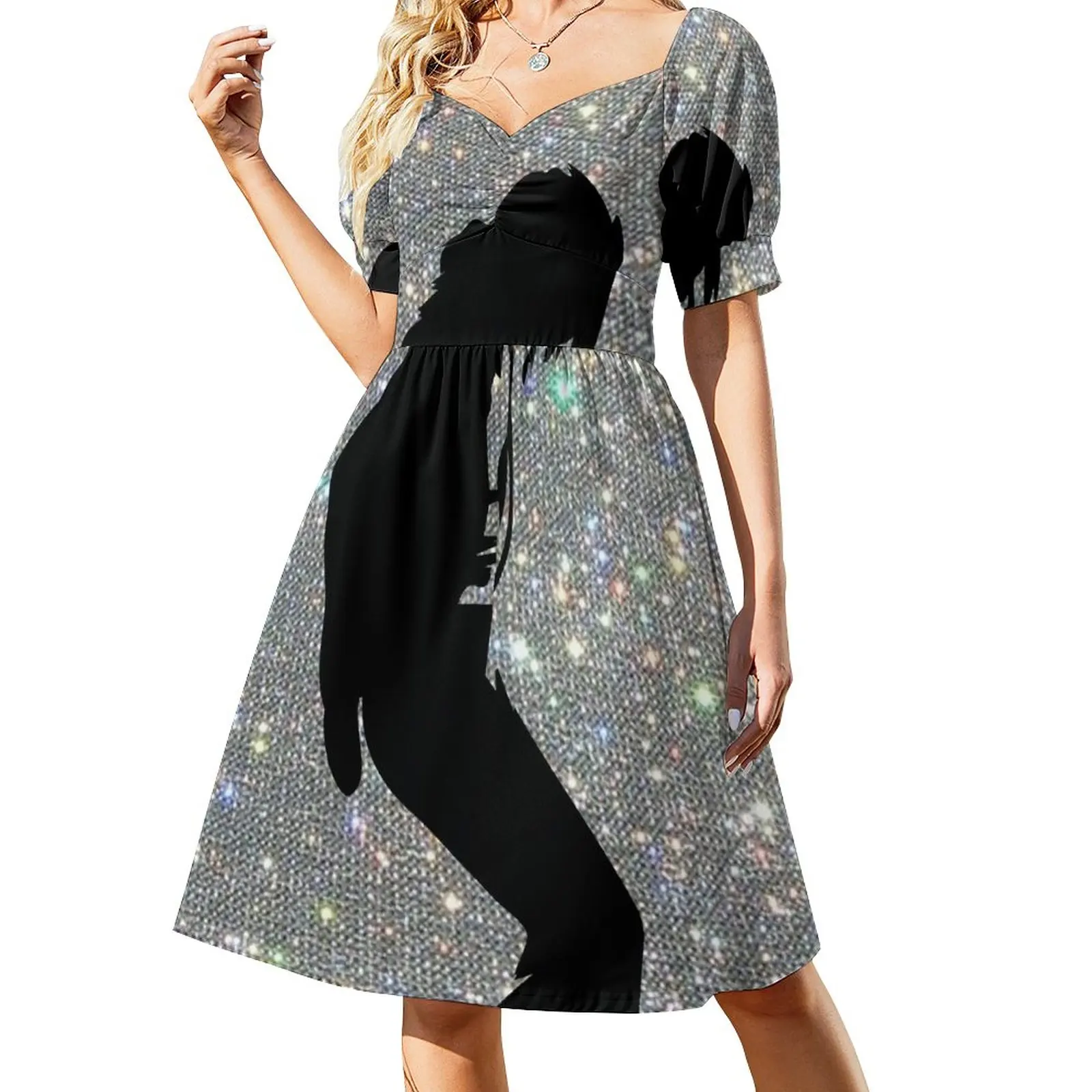 

Glitter Mike Sleeveless Dress women party dresses summer dress woman 2023 trendy evening dresses women