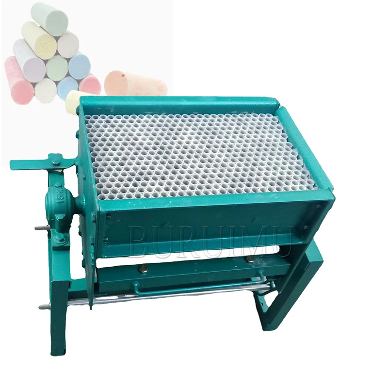 School Pens Chalk Making Machine Dustless White Colorful Chalk Moulding Machine School Blackboard Chalk Maker