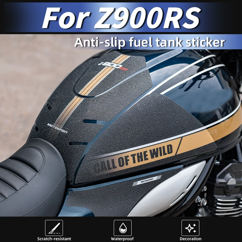 

Используется для KAWASAKI Z900RS комплекты защиты топливного бака, всепогодные, устойчивые к царапинам, высокая посадка, декоративные наклейки для бензобака