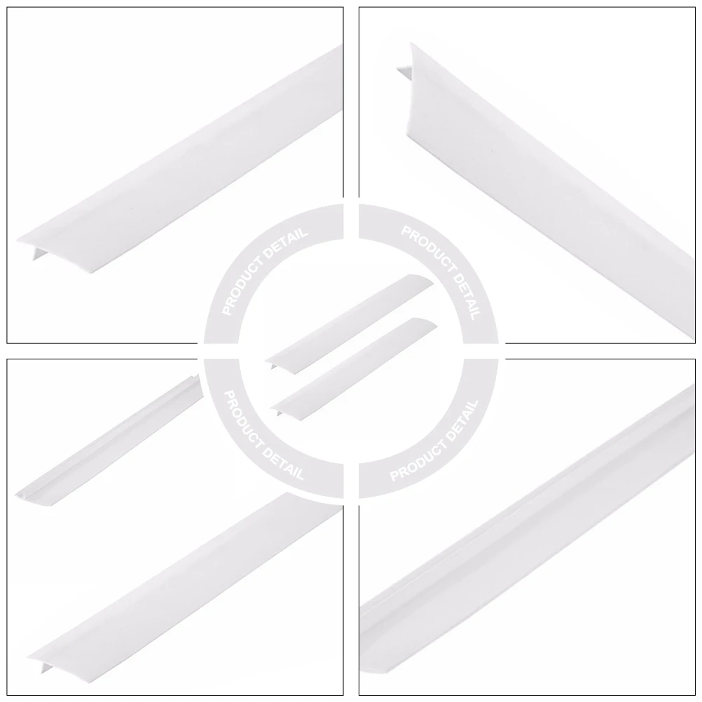 

2pcs Stove Gap Cover Stove Range Protector Silicone Oil-proof Protector Gas Hob Covers High Temperature Kitchen Tool Filler