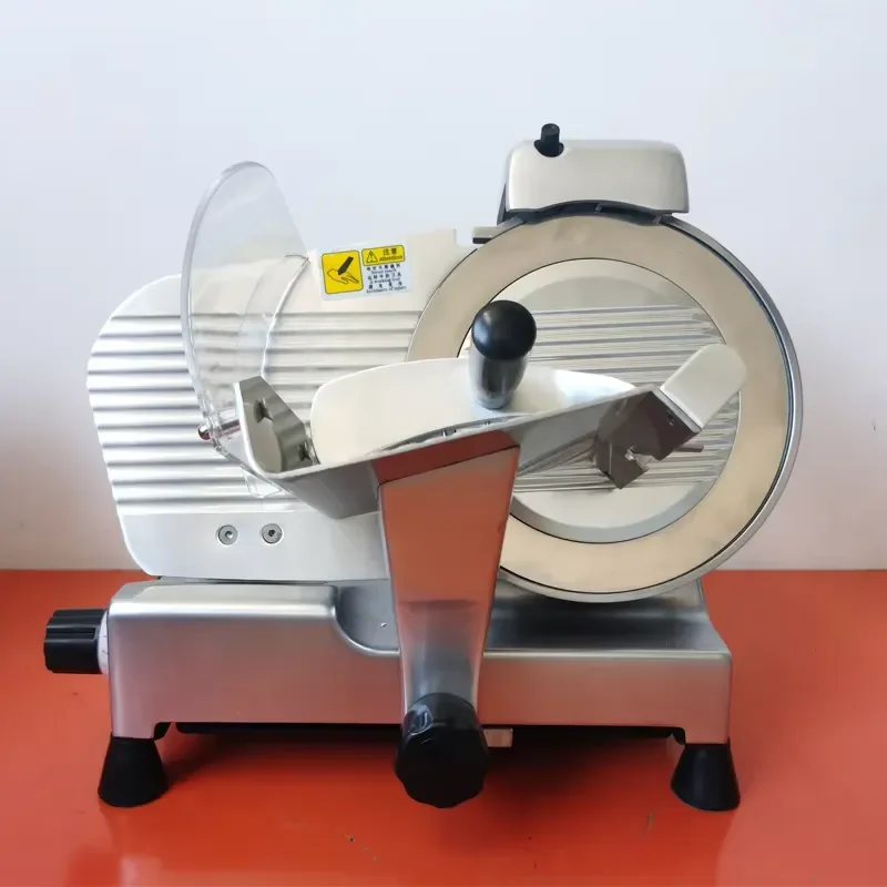 Factory Outlet 10-Inch Semi-Automatic Electric Meat Slicer New Condition for Slicing Frozen Meat Ham & Cheese Cutter