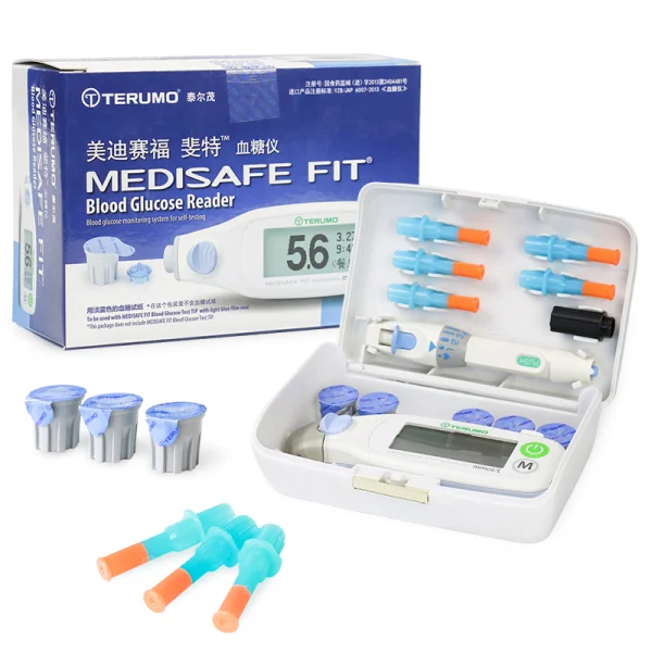 Terumo Medisafe Fit blood glucose meter Reader FIT Meidi Saifu imported from Japan Feite blood glucose meter for diabetes